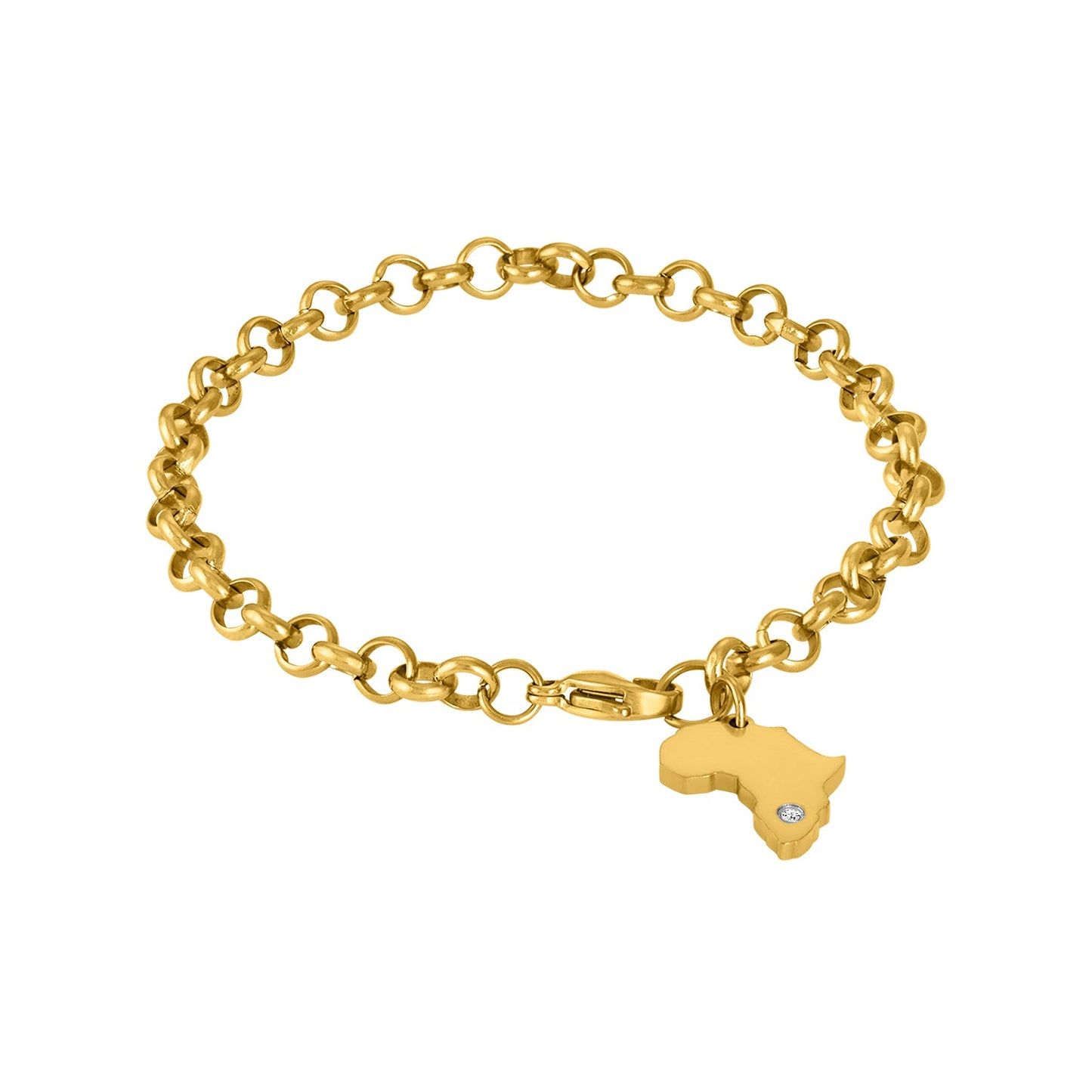 Africa Charm Bracelet