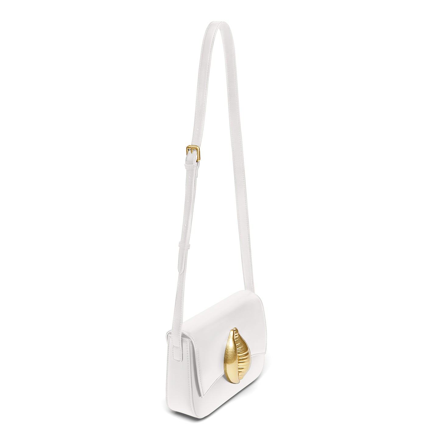Si Shell Bag - Ivory/White