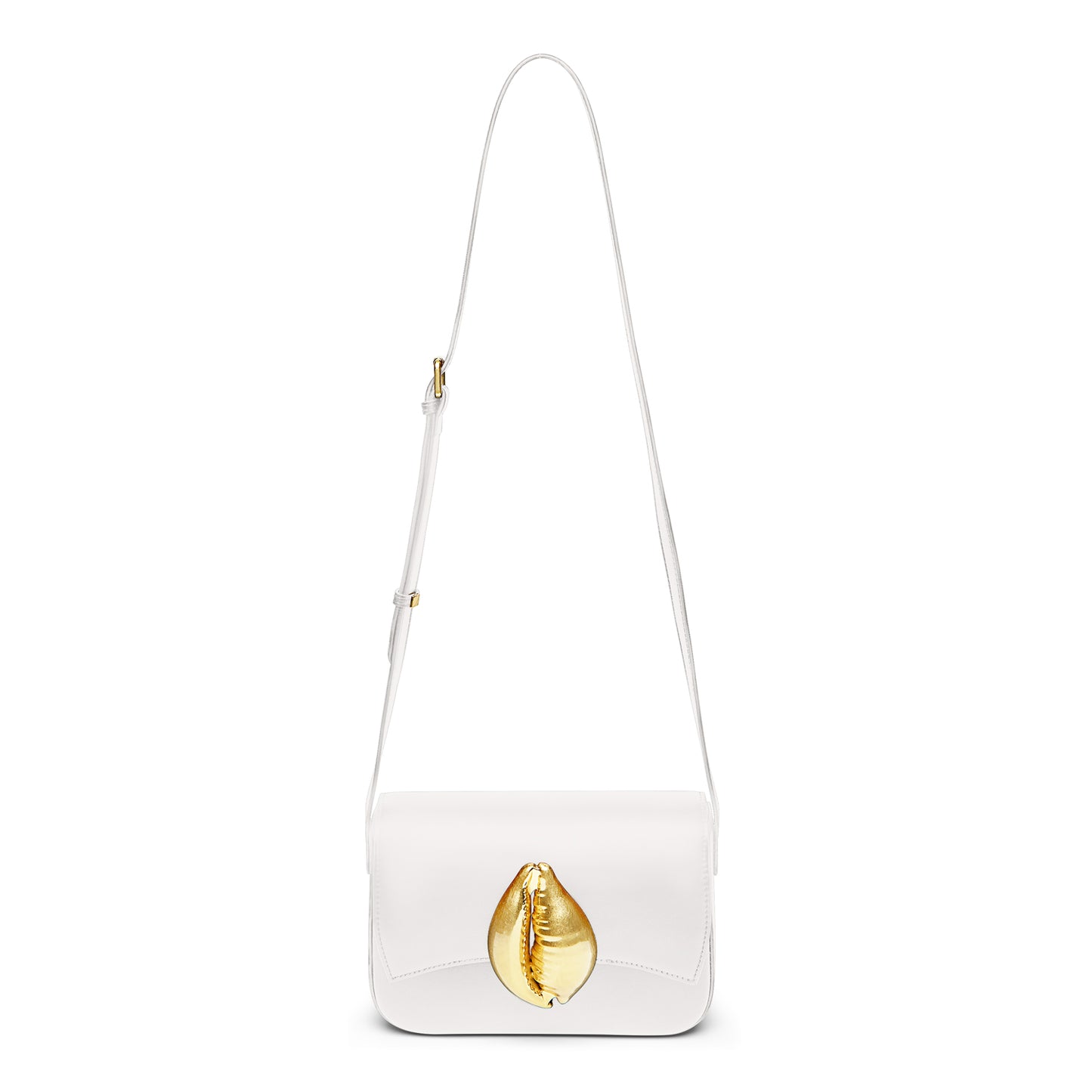 Si Shell Bag - Ivory/White