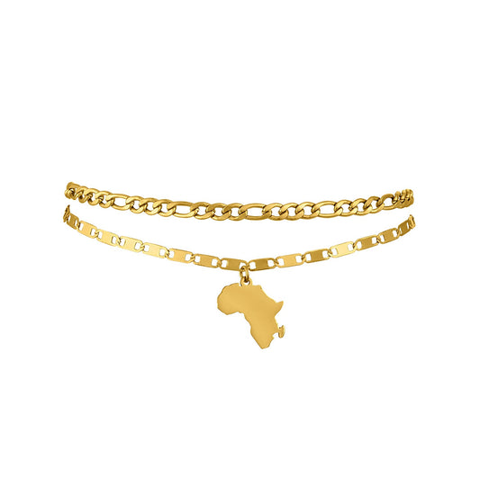 Africa Double Anklet