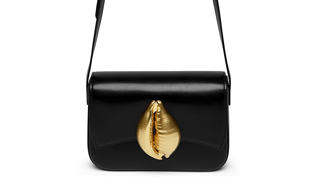 Si Shell Bag - Black – Flore K. New York