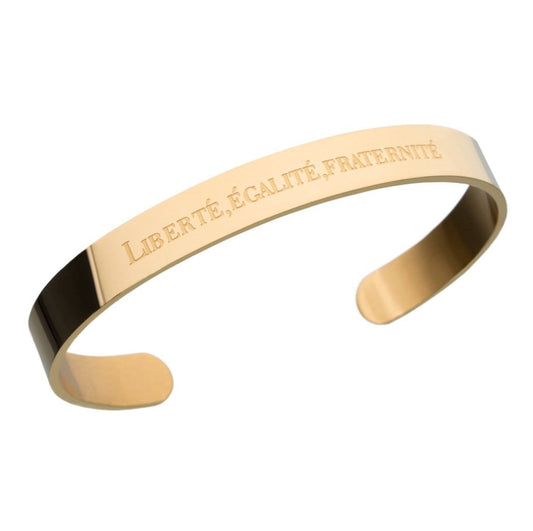 "Liberté, Égalité, Fraternité" Bracelet