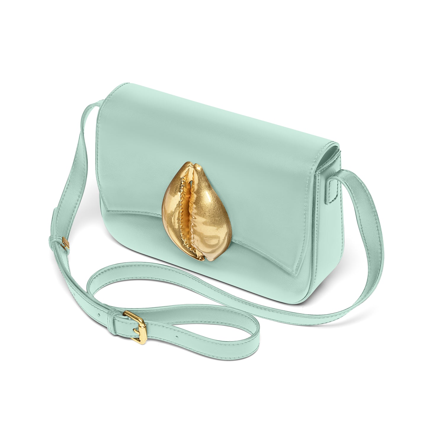 Si Shell Bag - Pastel Green