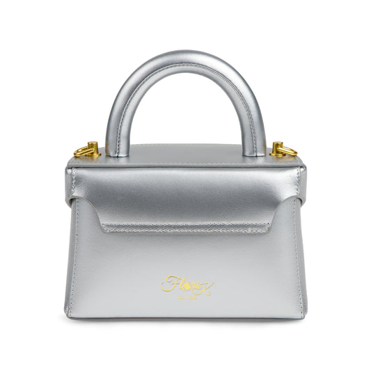 Metallic Silver Viera Cowrie Shell