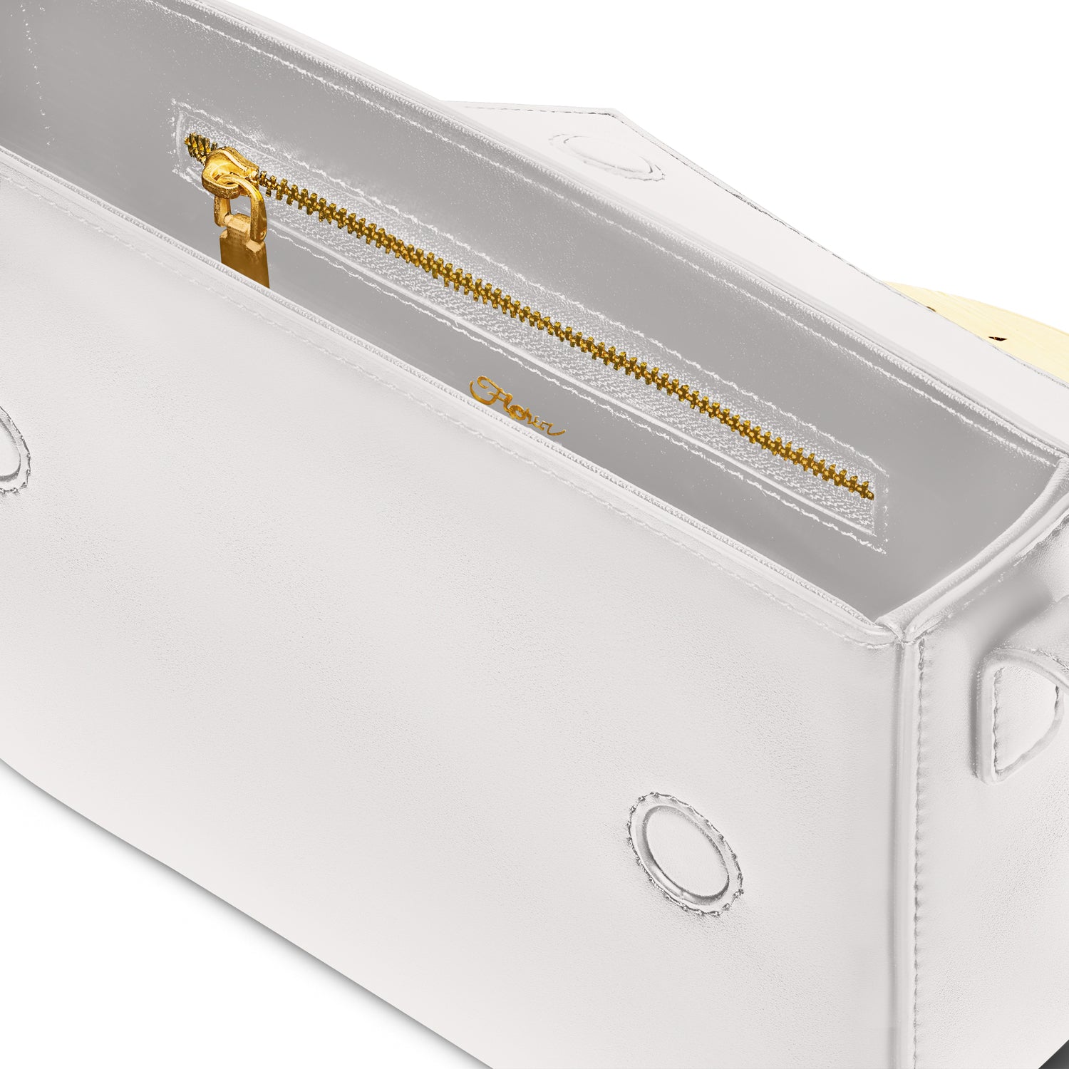 Sac à coque Si - Ivoire/Blanc