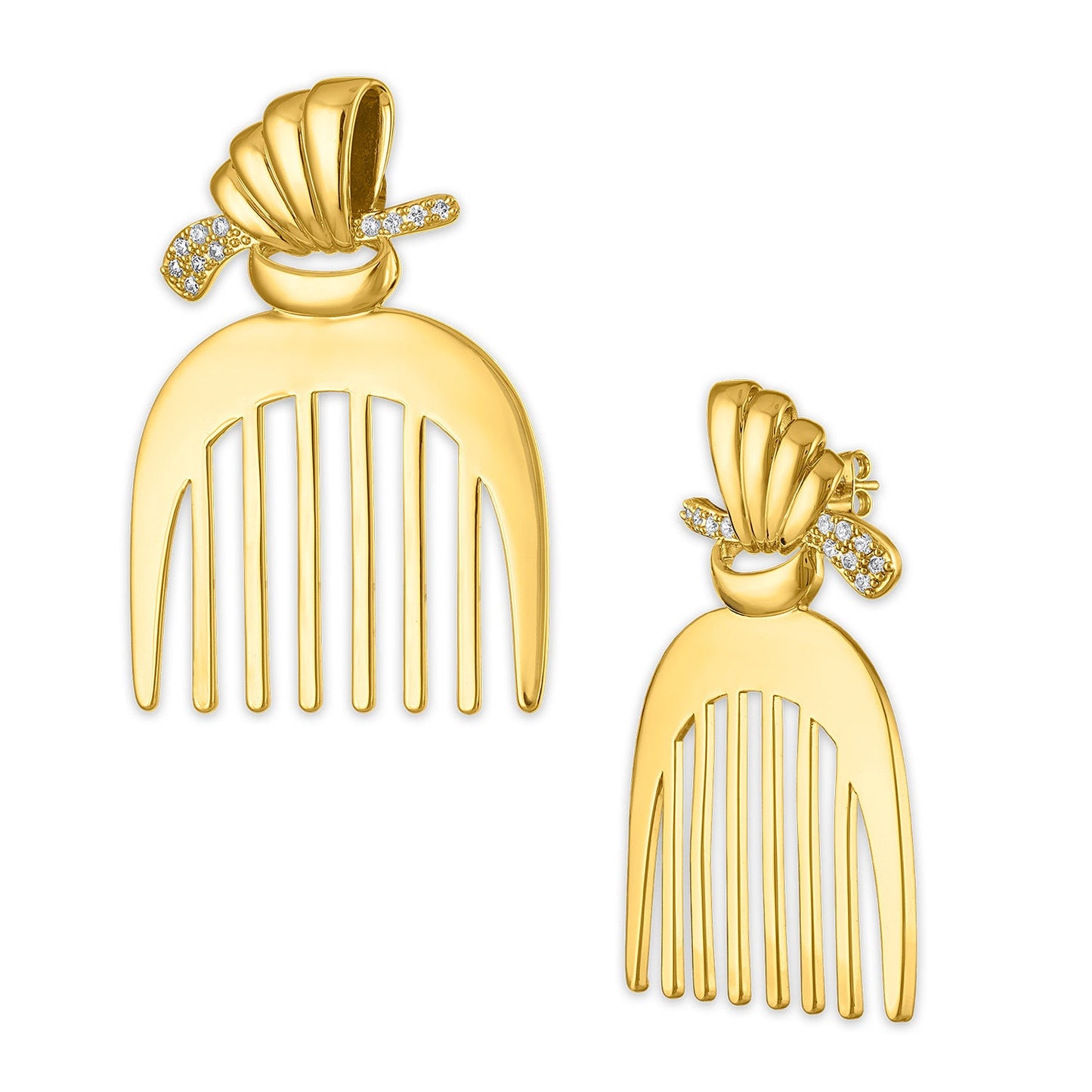 Comb Earrings