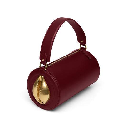 Régine Shell Bag - Bordeaux